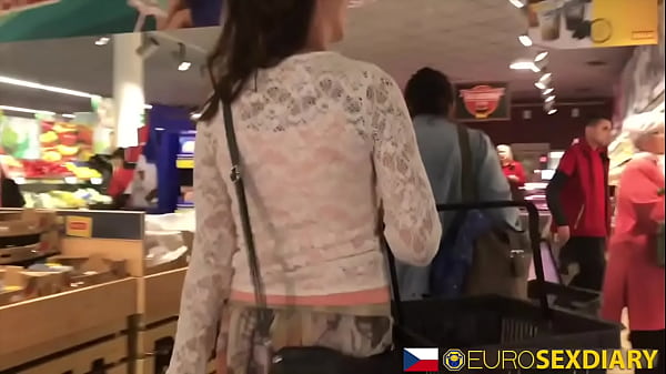Tempting Ginger MATURE Picked Up Shopping In Prague And Filled With Rod