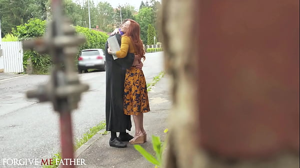 Forgive Me Father - Virginal Widow Ginger COUGAR Very First Time With Huge Cock Gritty Sex Public Pick Up