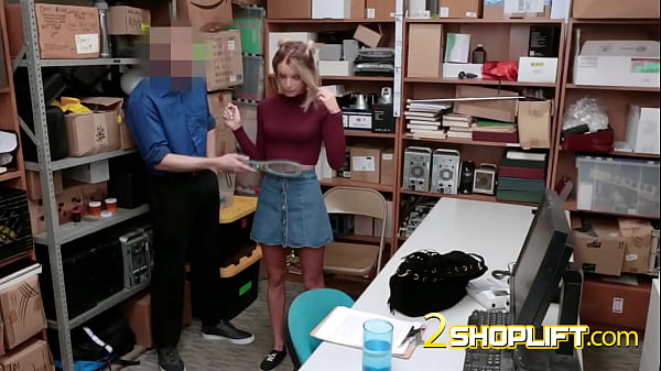 MATURE First-timer Thief Gets Caught And Rammed By Guard