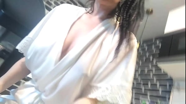 The Gaping Hole Of A Mature Russian Cunt, She Has Not Shaved Her Pussy For A Really Long Time, She Open Her Legs And Masturbates Right In The Kitchen, If You Like Hairy Cunts,