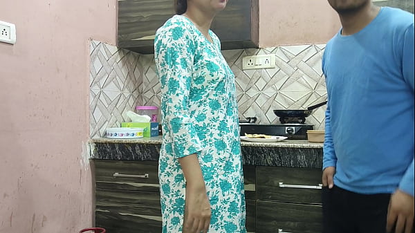Beautiful Indian Stepmommy Snatch And Backside Railed Forceful By Stepson While He Is In Kitchen
