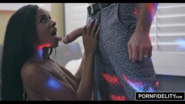 PORNFIDELITY Ebony Stripper Anya Ivy Creampied By White Dick