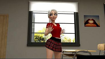 Doe Pole (Amy's Large Wish Episode 1:2) - Futanari Professor Grants Her Futanari Pupil A Better Grade