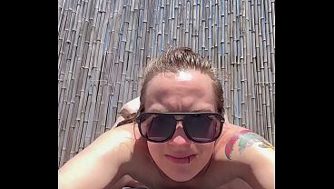 Stripped Booty Jiggling Outside And Double Vaginal Penetration