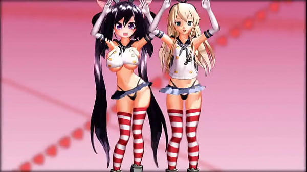 Shimakaze Dancing With Ariane