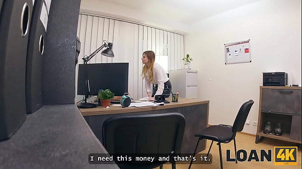 LOAN4K. She Got Her Loan After A Proper Fellatio And Stuffing On The Office Table