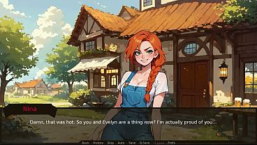 Farmer Kink [ ILLICIT Hentai Game ] Ep.13 FRENCH KISS My Bestie Before Displaying My ERECT COCK To The STEP SIBLINGS !