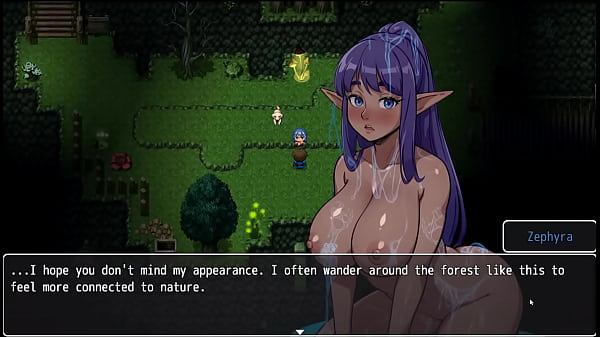 Lost Lagoon [ Harem HENTAI Game ] Ep.2 Cute Hottie With Mammoth Boobs Fell In The Bathtub And Exposed Her DRIPPING CUNT !