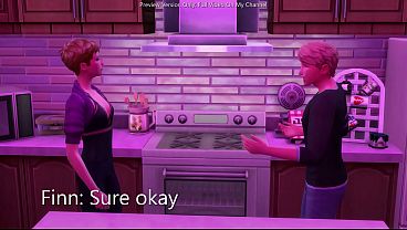Shy Teenage Dude Gets His Virginity Taken By The School Vixen - Sims 4 - 3D Hentai
