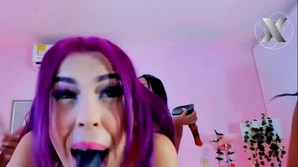 Skanks Get Randy And Blow Those Dildos Imagining Their Boyfriends' Poles