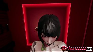 Tatted Mika In Fishnet Stockings - POV Hentai 3D Animation With Riding Sex And Fat Ass Close-Ups