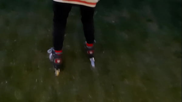 I Paid The Coach For A Roller Skating Lesson With Eating Out - Lesbian Illusion Chicks