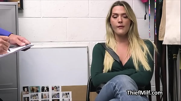 Mall Cop Smelling Milfs Panties Then Stuffing Her