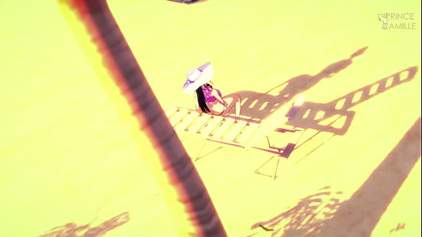 Nico Robin Relishes To Be A Nudist Tramp And Touch Her Wet Cunt On A Deserted Island - One Piece