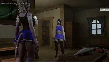 The Draenei Babe Was Stunned By An Enormous Penis. 3D Hentai