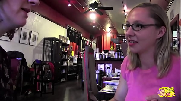 Shy Platinum Likes It When Her Lesbian Friend Worships Narrow Pussy And Massive Naturals