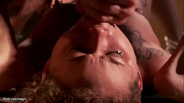 Hairy Servant Bound And Backdoor Smashed