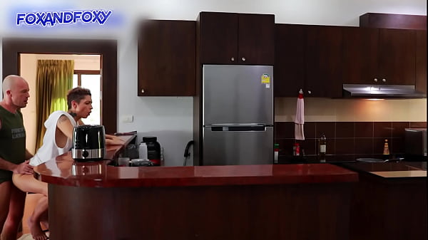 Almost Caught Shock Anal Cum-fill Booty Banging Close To Mother-in-law Cooking Breakfast