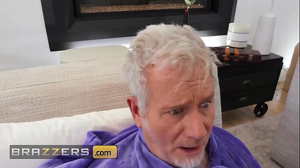 Old Man Jay Crew Is Lucky To Have His Pound Buddy Katie Morgan & His Caregiver Passing His Relentless Boner - BRAZZERS