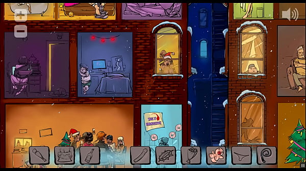 Christmas Eve In Metropolis [Xmas Hentai PornPlay] Santa Got Stuck While Delivering Dildo Toys