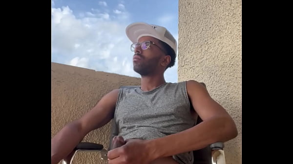 Balcony Jerkoff 2
