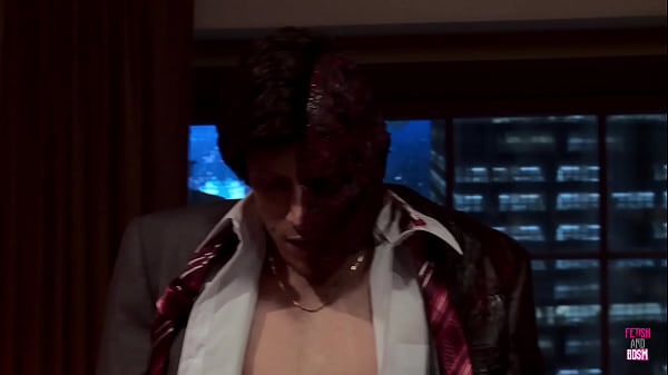 Harvey Dent Did Not Stop Smashing These Two Bitches Even When They Were Screaming