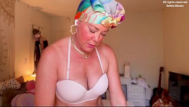 Drill Your Stepmother's Two Attractive Orifices, Intense Throats, Pees Her Panties