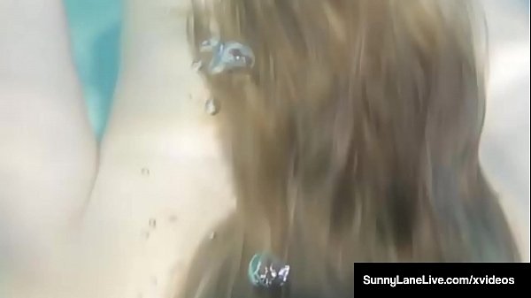 Underwater Exposed Temptress Sunny Lane Milks Dick Below The Tide!