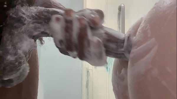 She Craved For Anal In The Shower, But His Big BBC Was Way Too Big To Fit. Still Soaked Sopping, She Bent Over The Bed After The Shower And Took Every Inch Doggy, Loud Crying As