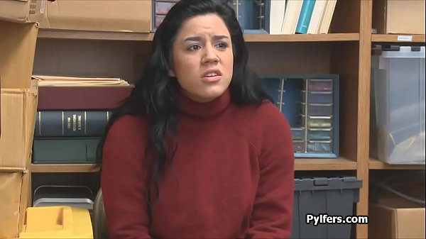 Stacked Latina Thief Gets Pounded At The Storage Room
