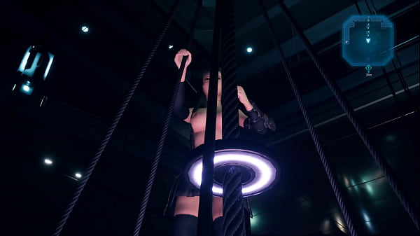 Tifa Topless On The Monkey Bars