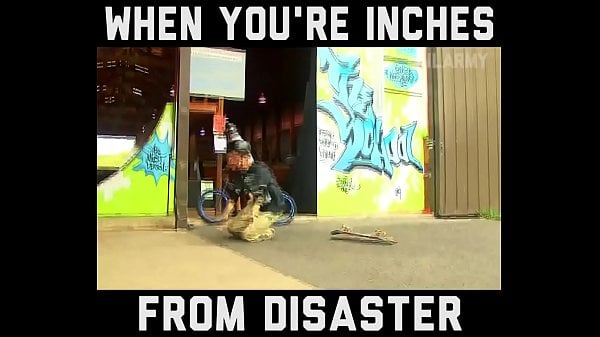 When You`re Inches From Disaster