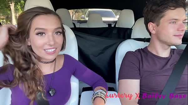 Sexy Young-babe Drilling On Road Trip Pulls Over For A Cum Facial - Lustery