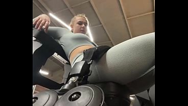 Extreme Railing Butt Sex In The Gym With Jucielussie