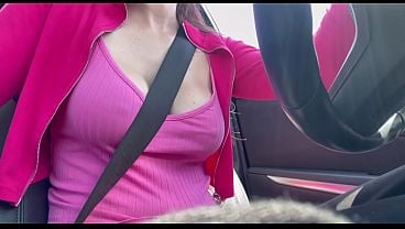 Artemisia Relish Ravishing Car Mount With Her Round Perfect Huge Boobs