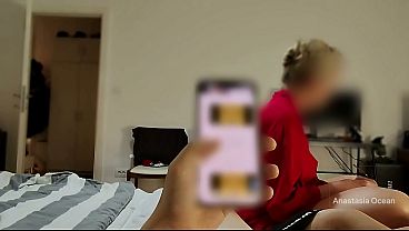 He Is Watching Porn, Wanking Off And Seed Front Of My Stepmother A While I Am Not At Home.