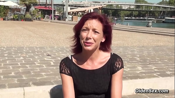 Stunning Red-haired Unscripted Seasoned Madam Drilled On A Vacation