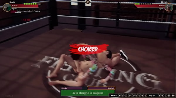 Haruka VS Billy Bob (Nude Fighter 3D)