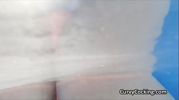Getting Licked In The Pool Under Water