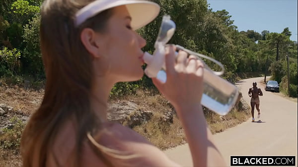 BLACKED Curvy Natural Hottie Amalia Davis Sneaks Away To Pound Her BBC Crush