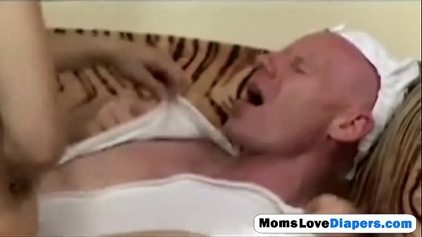 Babysitter Breastfeeding Guy Diapers