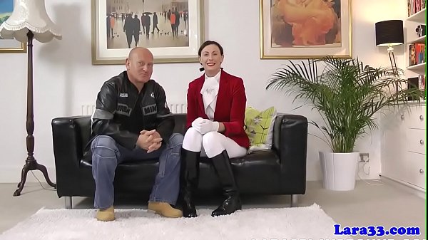 English Hotwife Doggystyled Then Throated