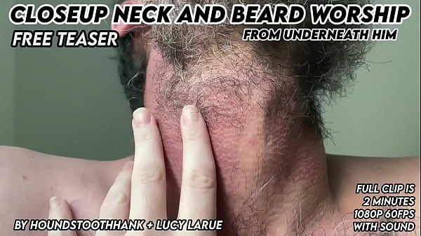 Closeup Neck And Beard Revere From Underneath Him