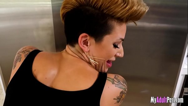 Inked Slut Gobbling Pov