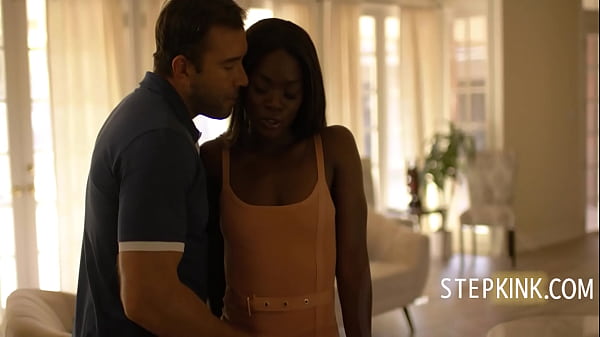 Ebony Stepsister In Law Made To Cheat