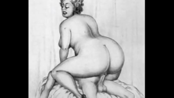 Vintage Sensual Drawings