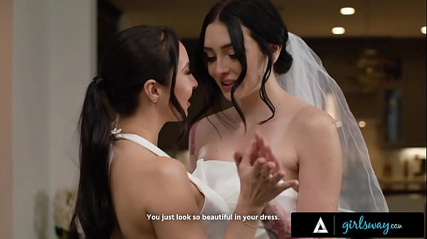 GIRLSWAY - Melissa Stratton & Charlotte Sins’ Wedding Dream Sparks Fierce Tribbing & Fingering