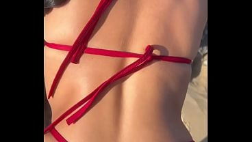 Hotwife Novinha Gostosa Morena Barely-Legal Nubile Lover Brazilian Latina Casada Com O Marido Corno Amador Cuckold Dando Na Praia Pro Salva Vidas