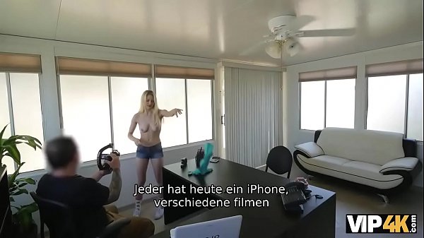VIP4K. Der Geile Agent Bittet Den Hubschen Kunden, Seine Schmutzigen Bedürfnisse Zu Befriedigen