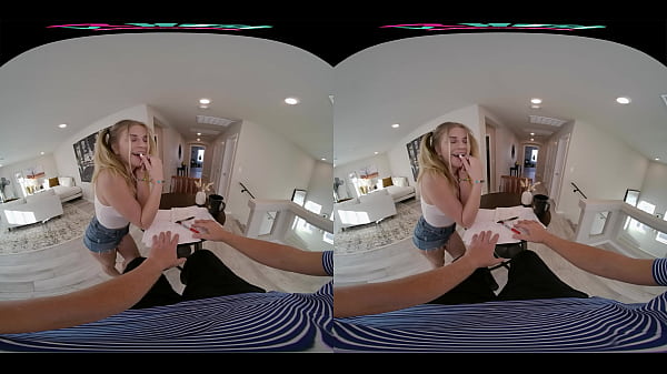 VRHUSH Your Coed Taylor Blake Gets Creampied